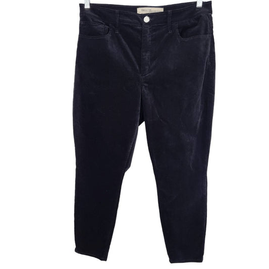 GAP Black Velvet Skinny Pants NWT Size 33 Gap Velvet Pants