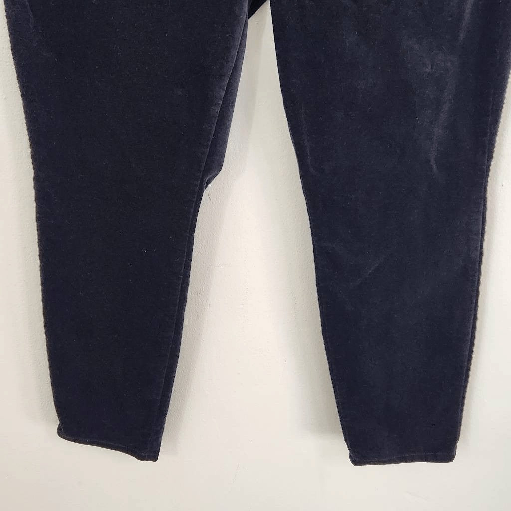 GAP Black Velvet Skinny Pants NWT Size 33 Gap Velvet Pants