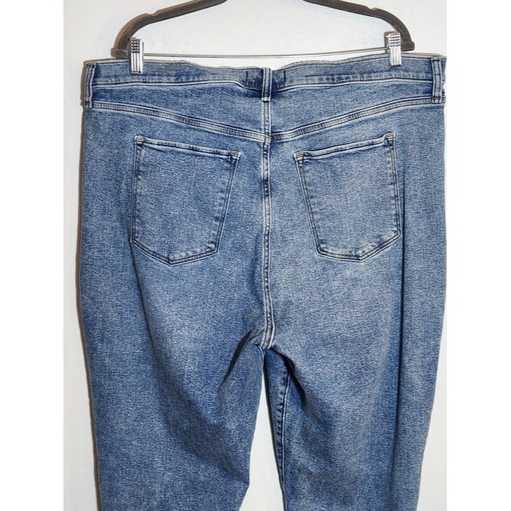Abercrombie & Fitch Crisscross High Rise Skinny Ankle Jeans Size 24 Long/37