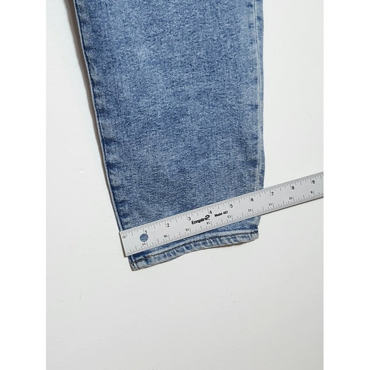 Abercrombie & Fitch Crisscross High Rise Skinny Ankle Jeans Size 24 Long/37