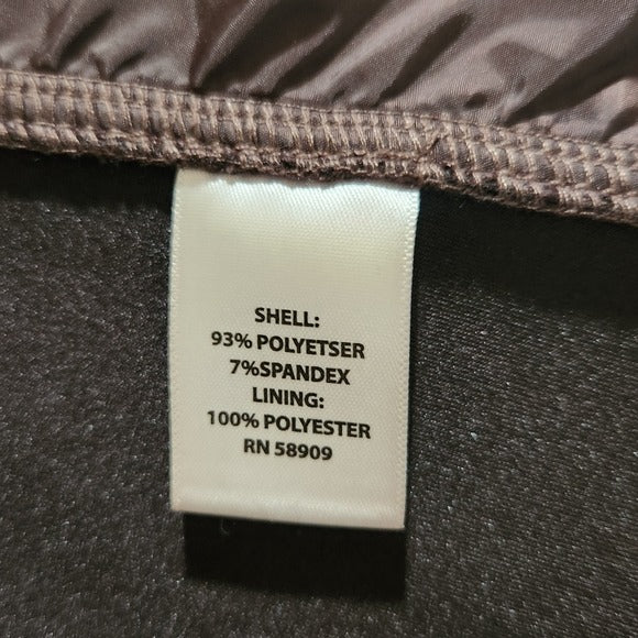 Allison Daley Brown Faux Suede Jacket Medium