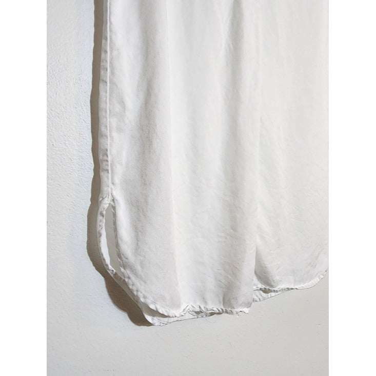 Prologue White Sleeveless Tunic Mini Dress Size Small