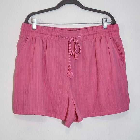 Time and Tru Pink Cotton Matching Set Size XL 16-18