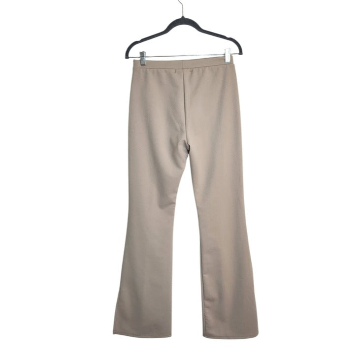 Forever 21 Light Brown Flare Leg Pants Size Medium NWT Flaw