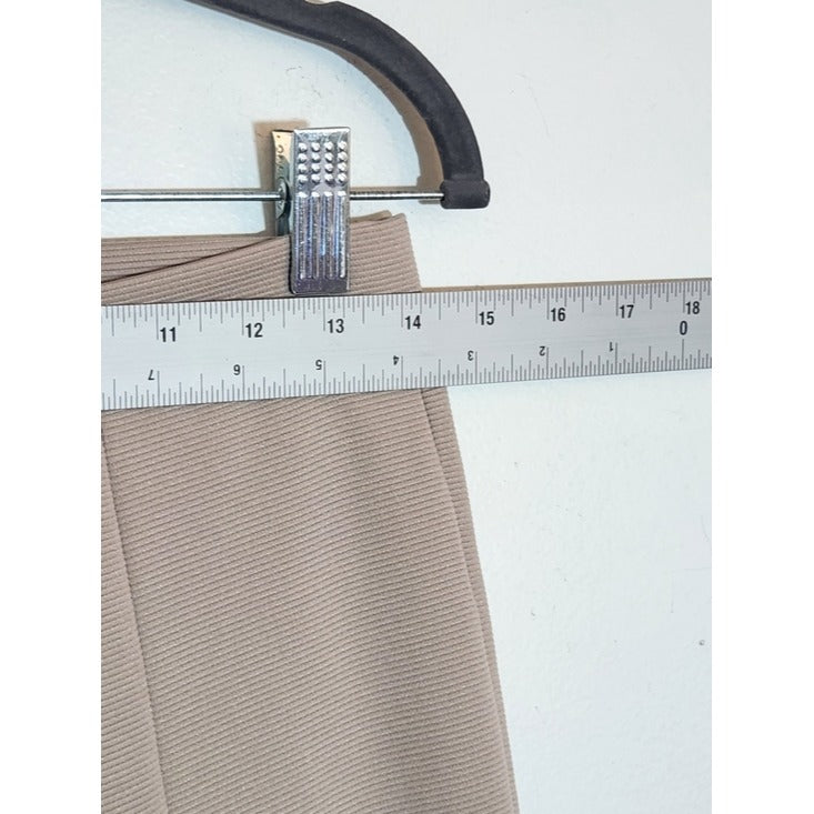 Forever 21 Light Brown Flare Leg Pants Size Medium NWT Flaw