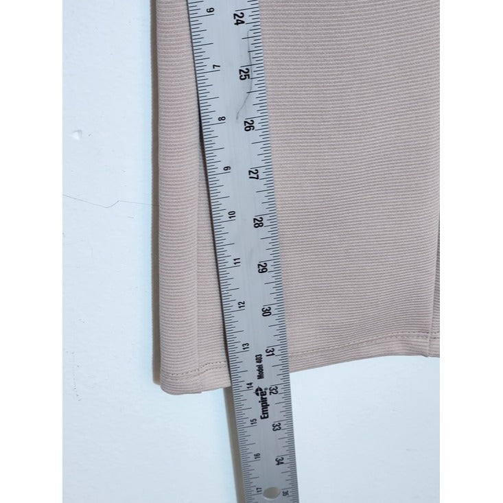 Forever 21 Light Brown Flare Leg Pants Size Medium NWT Flaw