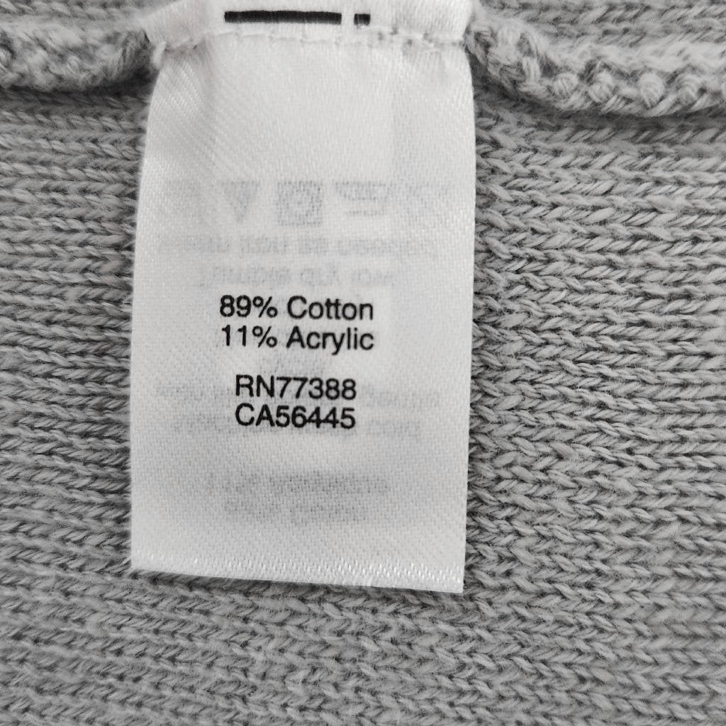 J. Crew Gray Cardigan Sweater with Ruffle Sleeves Size Medium Gray Open Cardigan