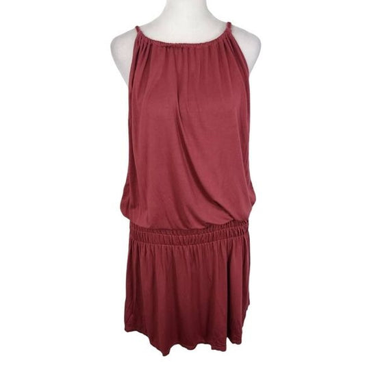Michael Lauren Berry Pink Tank Dress Size Medium