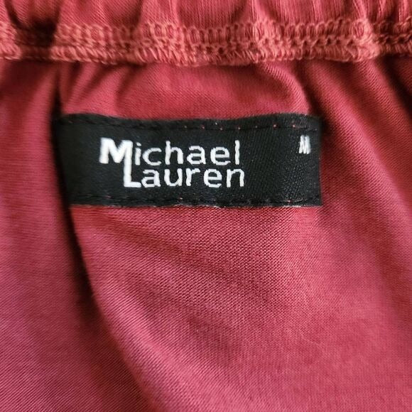 Michael Lauren Berry Pink Tank Dress Size Medium