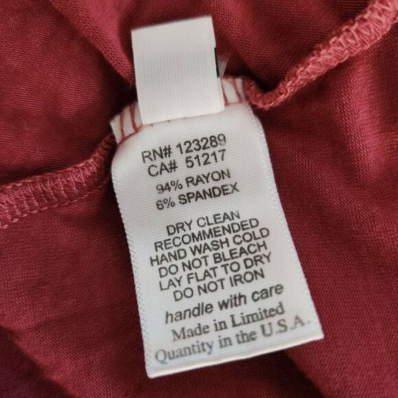 Michael Lauren Berry Pink Tank Dress Size Medium