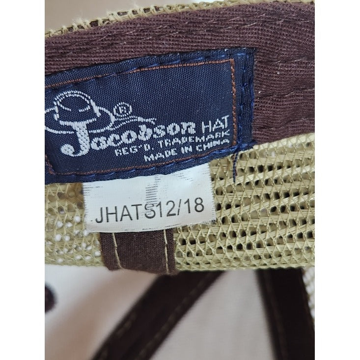 Jacobson Hat Memphis Zoo Brown Trucker Hat One Size Adjustable