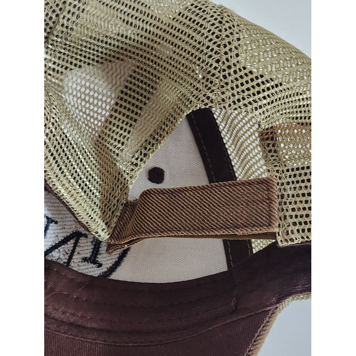 Jacobson Hat Memphis Zoo Brown Trucker Hat One Size Adjustable