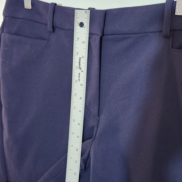 LOFT Navy High-Waist Skinny Pants Size 8
