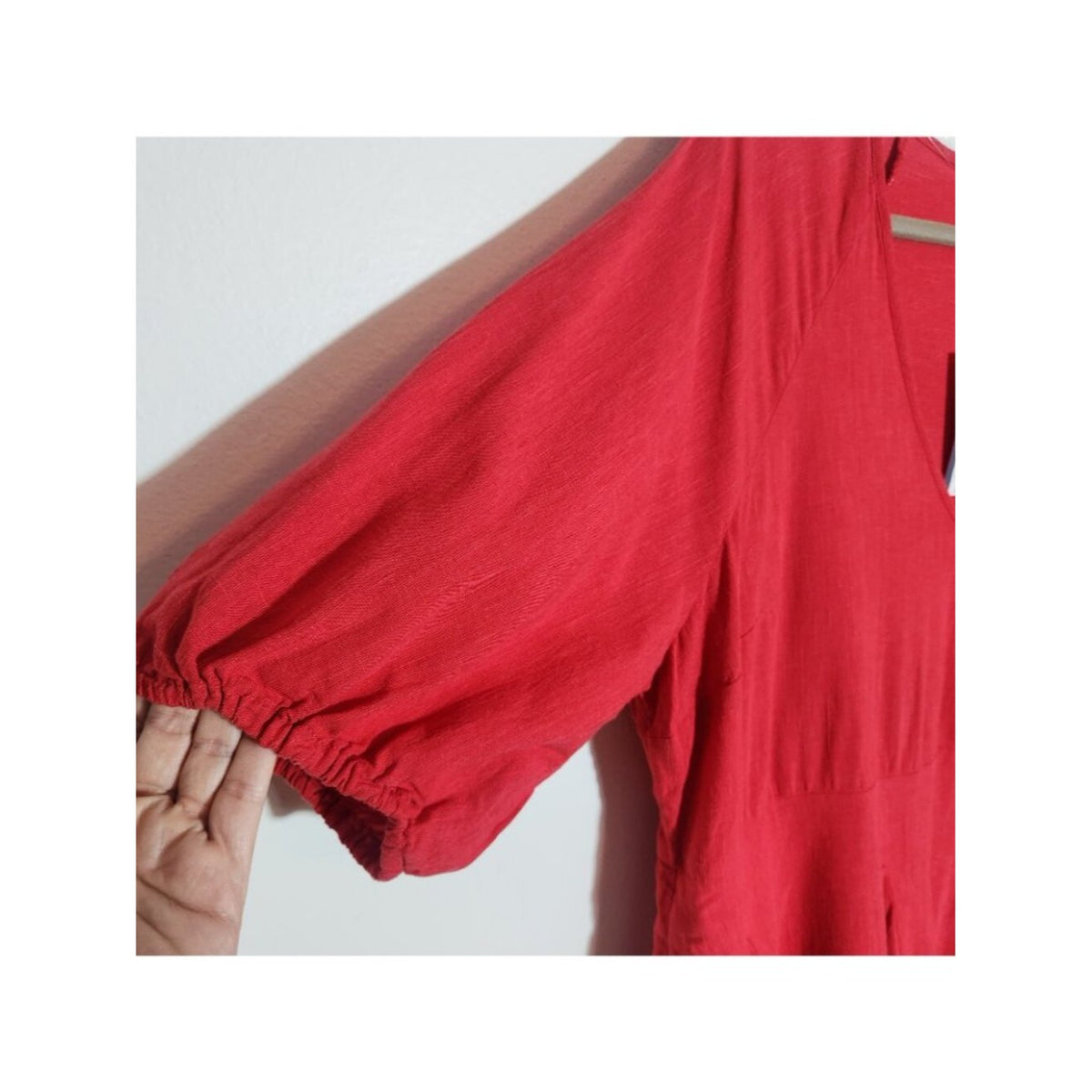 Universal Thread Red Cotton Mini Dress NWT Size XL