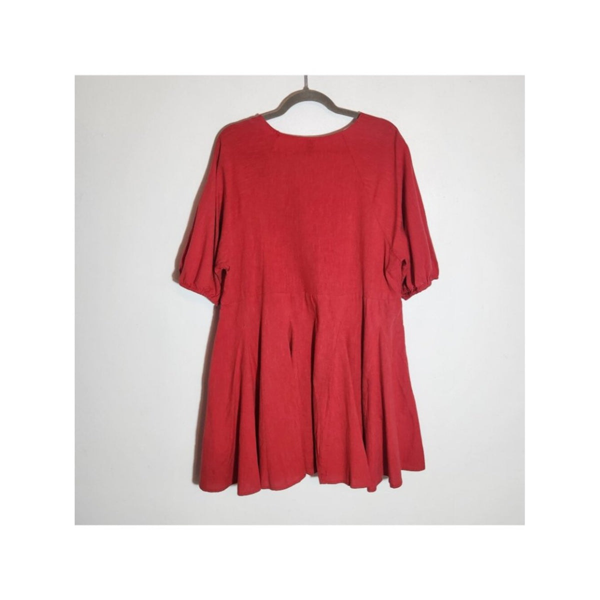 Universal Thread Red Cotton Mini Dress NWT Size XL