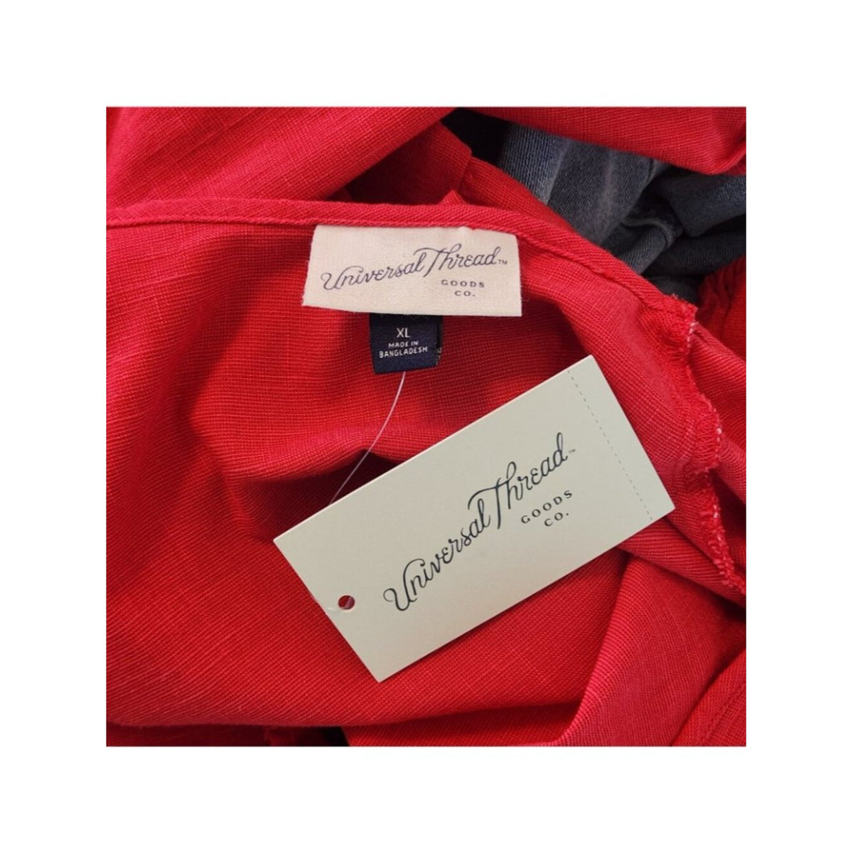Universal Thread Red Cotton Mini Dress NWT Size XL