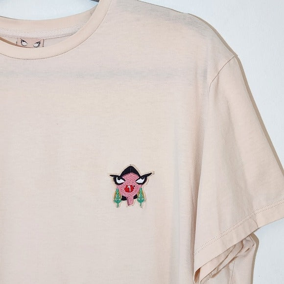 Badgley Mischka Light Pink Tee Size XL