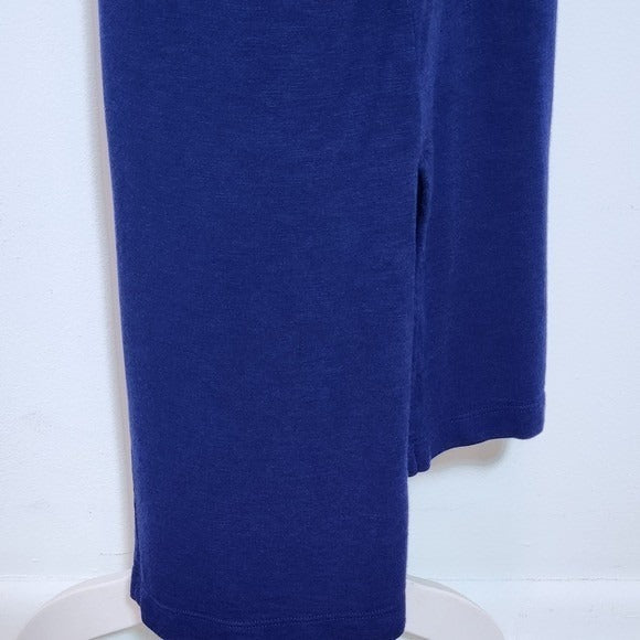 Jessica Simpson Navy T-shirt Dress Size Large Dark Blue Midi Dress