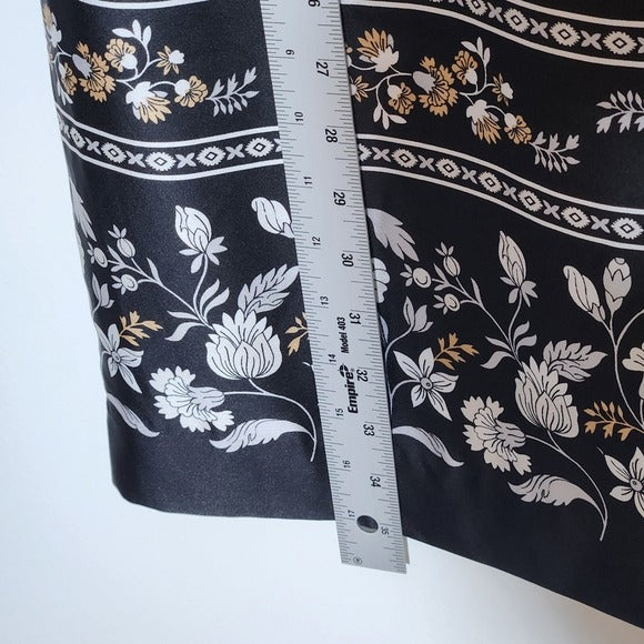 Ann Taylor Black Print Mini Shift Dress Size XS NWT Wedding Guest Dress