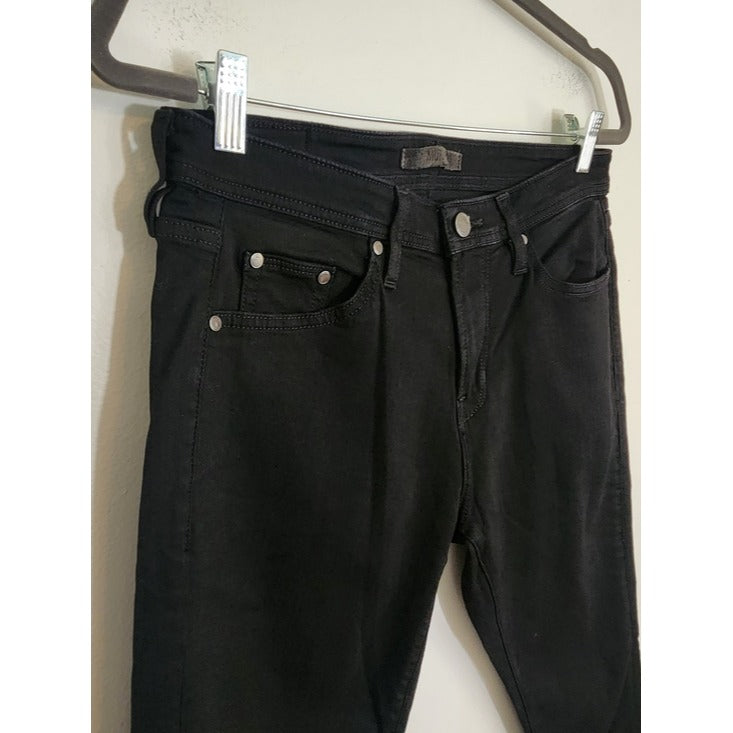 Murano Alex Fit Black Slim Straight Leg Jeans Size 30 x 30