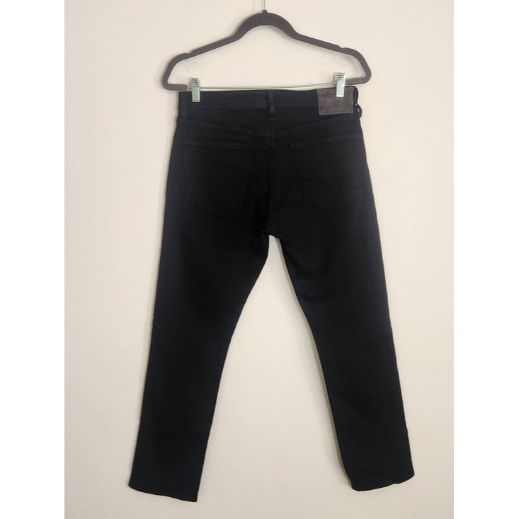 Murano Alex Fit Black Slim Straight Leg Jeans Size 30 x 30