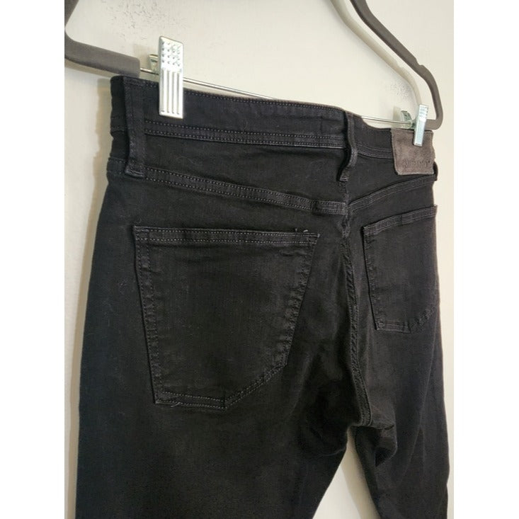 Murano Alex Fit Black Slim Straight Leg Jeans Size 30 x 30
