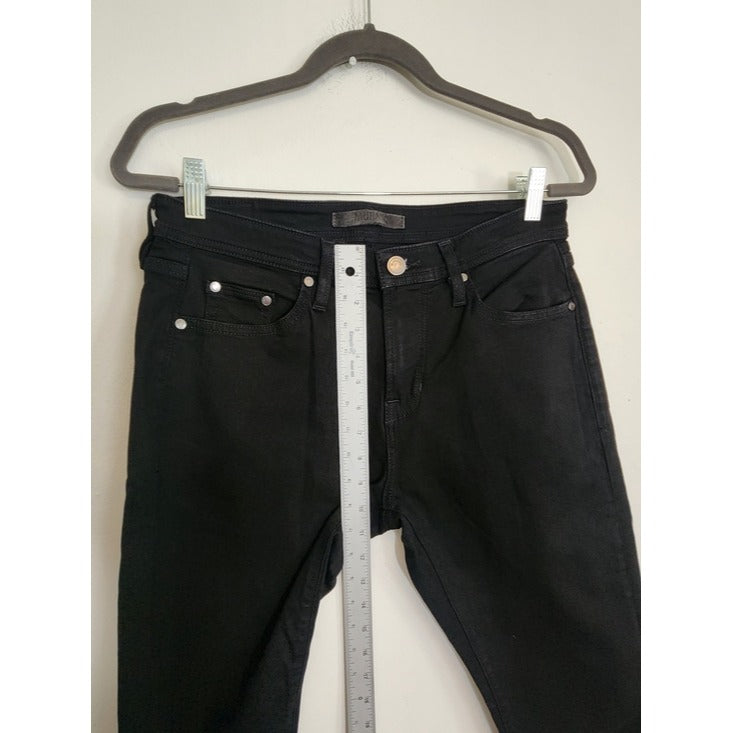 Murano Alex Fit Black Slim Straight Leg Jeans Size 30 x 30