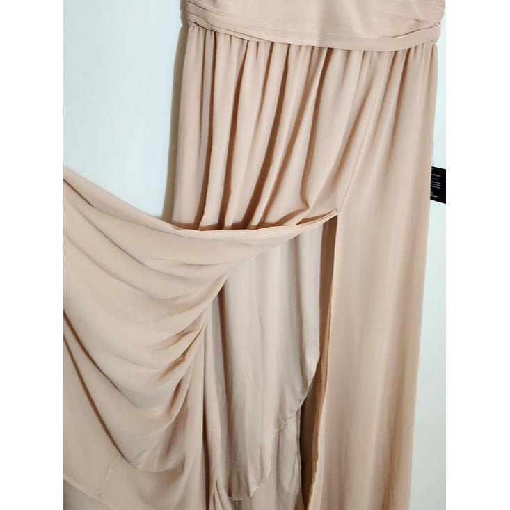 Lulus Heavenly Hues Blush Maxi Dress NWT Size XL Wedding Guest Dress