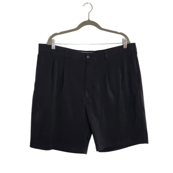 ProTour Mens Black Pleated Golf Shorts Size 40