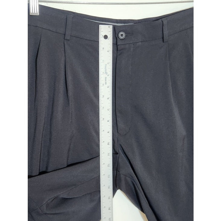 ProTour Mens Black Pleated Golf Shorts Size 40
