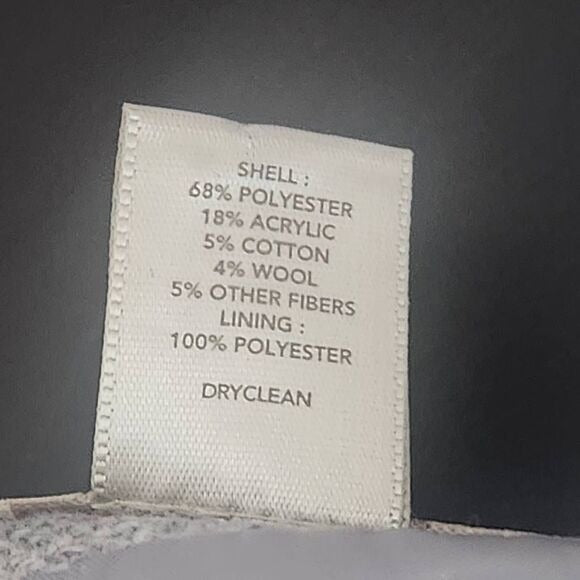 Loft Gray Straight Mini Skirt Size 14 Loft Gray Speckled Mini Tie Front Skirt