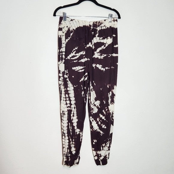 Young Fabulous & Broke Purple and White Tie-Dye Matching Set Size Medium