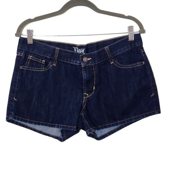 Old Navy The Diva Women's Dark Wash Denim Shorts Size 8 Jean Shorts