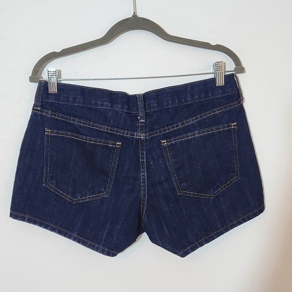 Old Navy The Diva Women's Dark Wash Denim Shorts Size 8 Jean Shorts