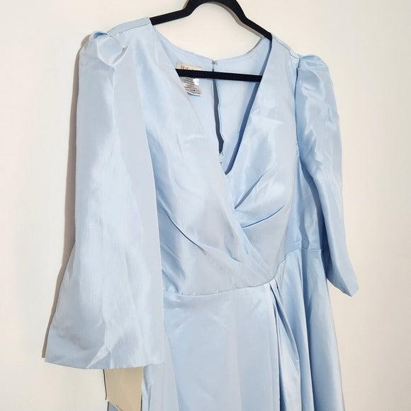 TS Couture LanTing Blue Maxi Formal Dress Wedding Guest Dress New