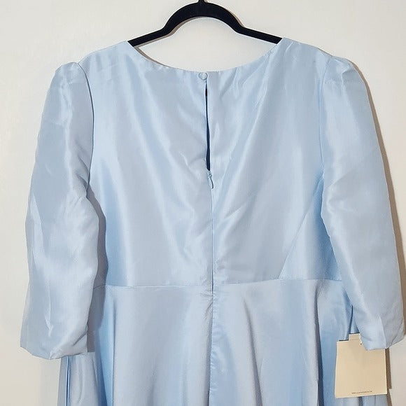 TS Couture LanTing Blue Maxi Formal Dress Wedding Guest Dress New