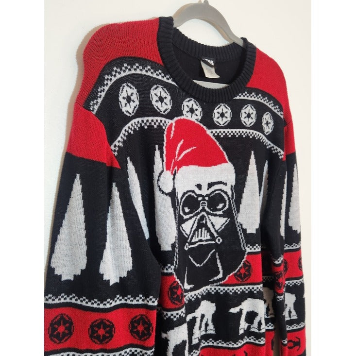 Star Wars Darth Vader Merry Sithmas Ugly Christmas Sweater Size 2XL