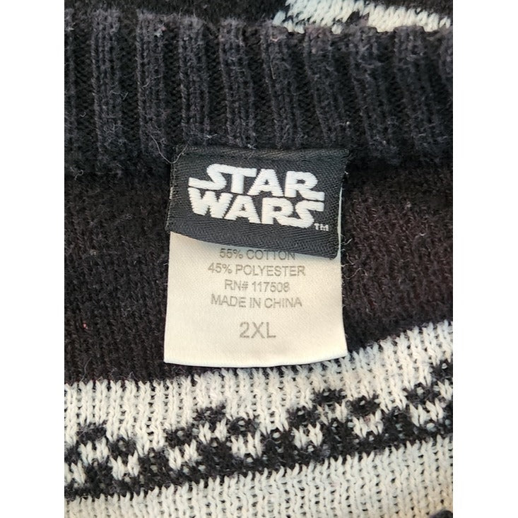 Star Wars Darth Vader Merry Sithmas Ugly Christmas Sweater Size 2XL