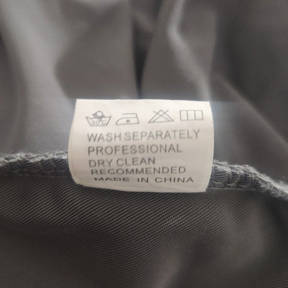 LeadingStar Silver Velour Long Sleeve Dress Size 2XL Pewter Velour Dress