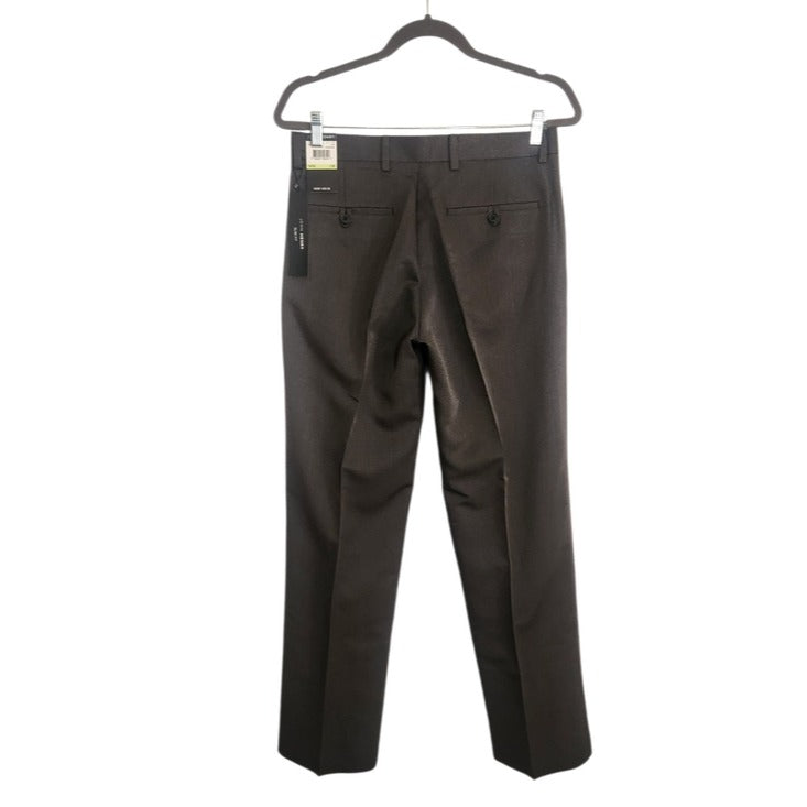 John Henry Charcoal Gray Slim Fit Dress Pants Size 30 x 30 NWT