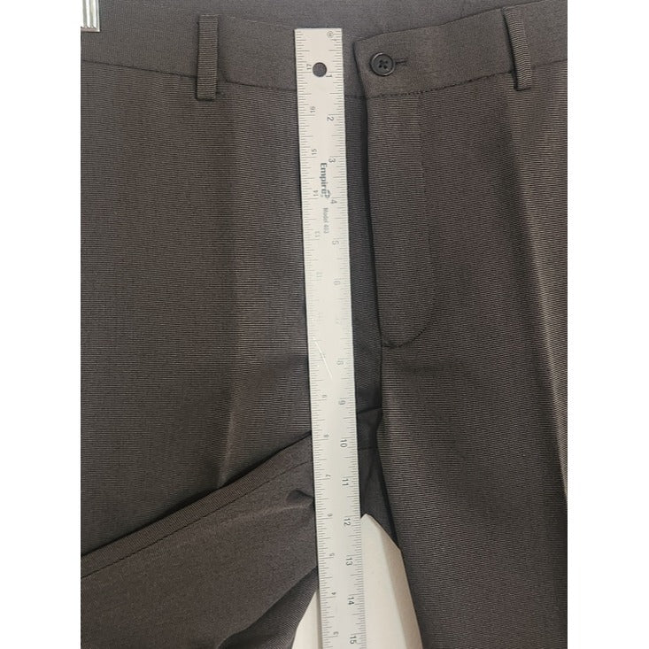 John Henry Charcoal Gray Slim Fit Dress Pants Size 30 x 30 NWT