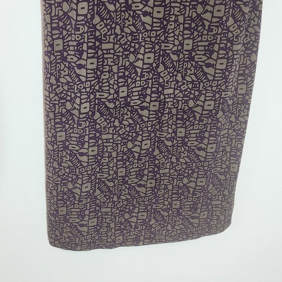 Jessica London JL Studio Purple Print Dress Size 1X Plus Size Purple Dress