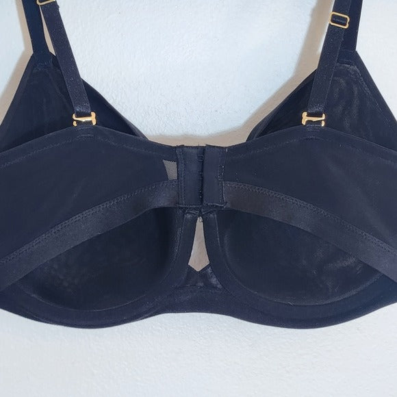 Soma Black Lightest Lift Perfect Coverage Bra Size 36DDD