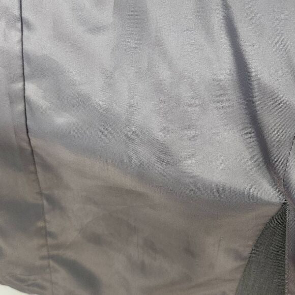 Haggar Gray Sport Coat Size 44L Men's Gray Blazer Gray Wedding Guest Jacket