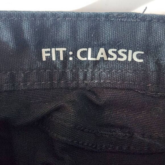 Eddie Bauer Black Carpenter Shorts Size 32 Black Men's Cargo Shorts