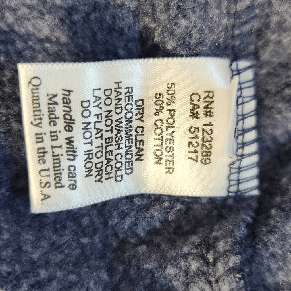 Michael Lauren Navy Zip-Up Hoodie Sweatshirt Size Medium NWT Revolve Blue Hoodie