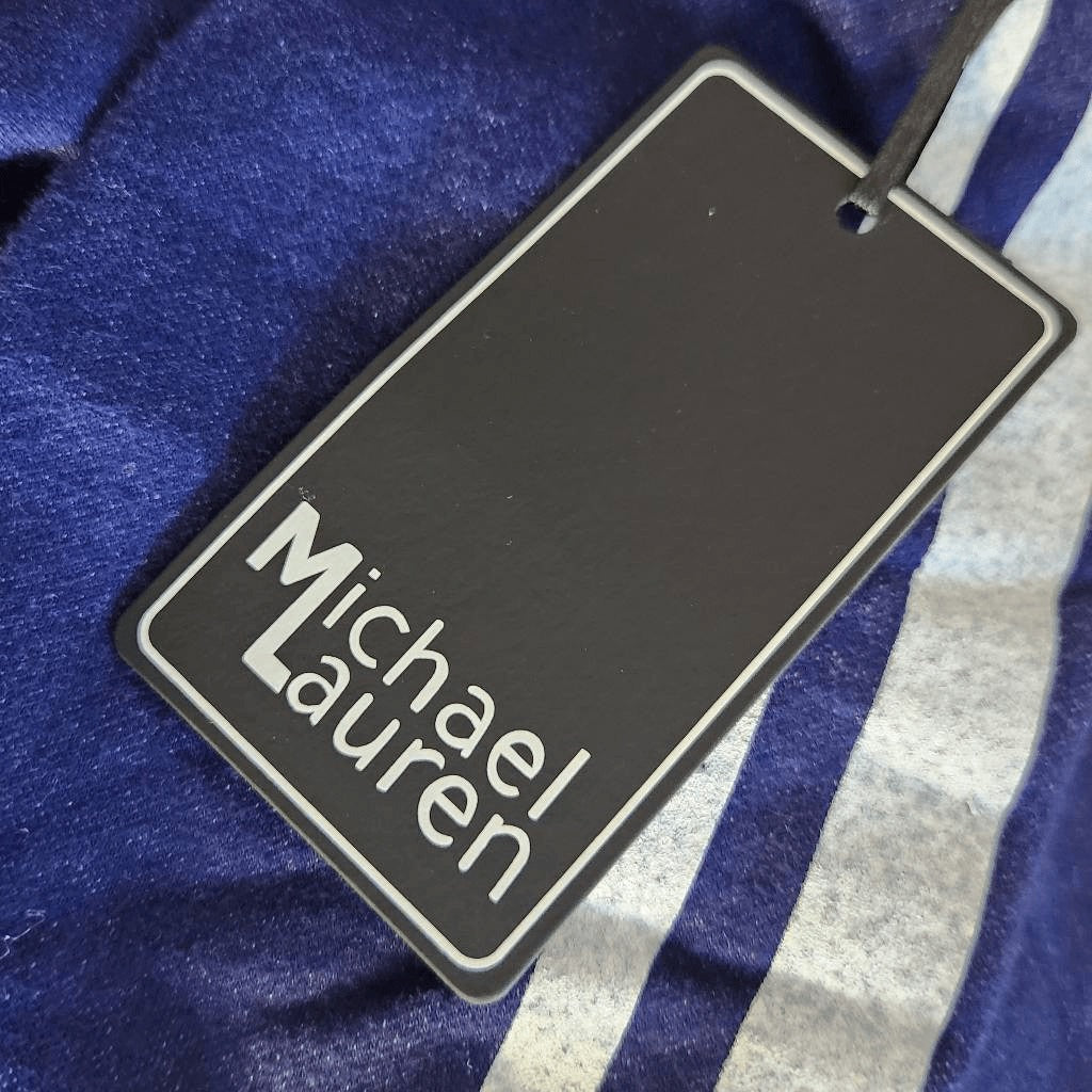 Michael Lauren Navy Zip-Up Hoodie Sweatshirt Size Medium NWT Revolve Blue Hoodie