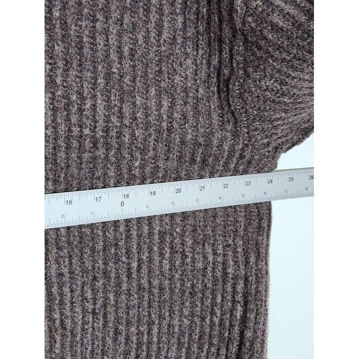 Universal Thread Brown Fuzzy Open Front Cardigan Size Large NWT