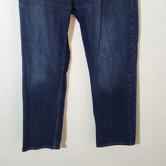 Old Navy Men’s Dark Wash Loose Fit Jeans Size 38 x 32