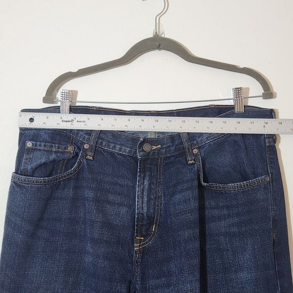 Old Navy Men’s Dark Wash Loose Fit Jeans Size 38 x 32